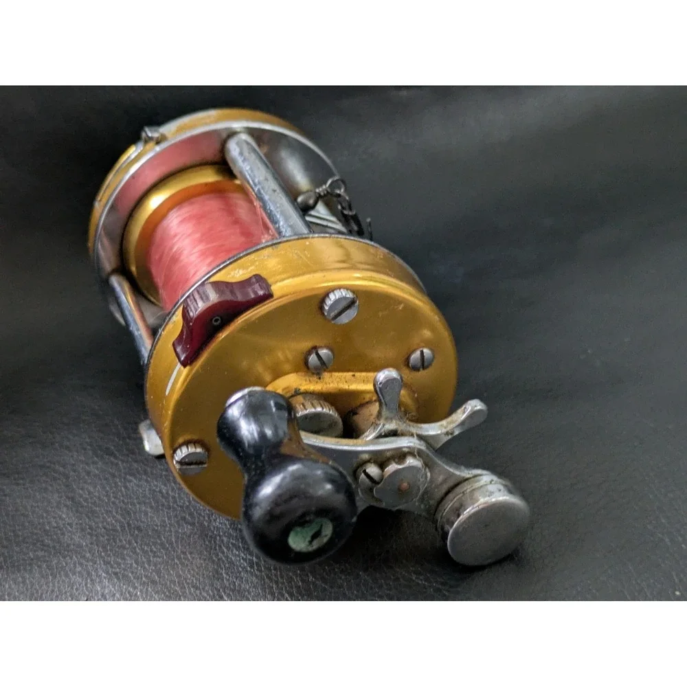 Penn Reels Levelmatic 930 Bait Casting Reel Gold Working
